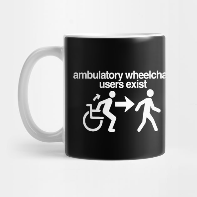 ambulatory wheelchair users exist (all lowercase) by annieelainey